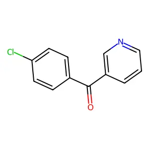 4-Chlorophenyl pyridin-3-yl ketone structure