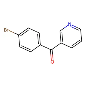 4-Bromophenyl 3-pyridyl ketone structure