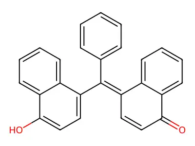a-Naphtholbenzein (Technical Grade) structure