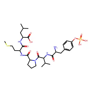pTyr751-Val-Pro-Met-Leu structure