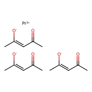 Praseodymium 2,4-Pentanedionate structure