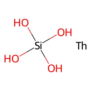 Silicic acid (H4SiO4), thorium(4+) salt (1:1) structure