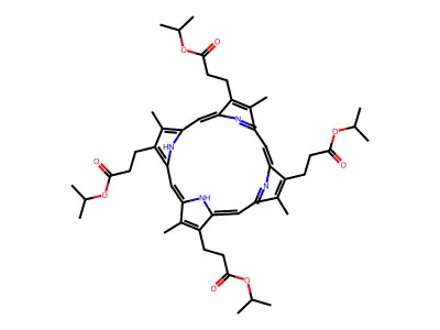 Coproporphyrin I tetraisopropyl ester structure