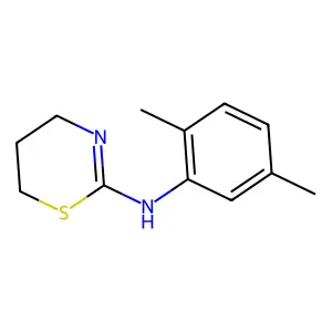N-(2,5-dimethylphenyl)-5,6-dihydro-4H-1,3-thiazin-2-amine structure