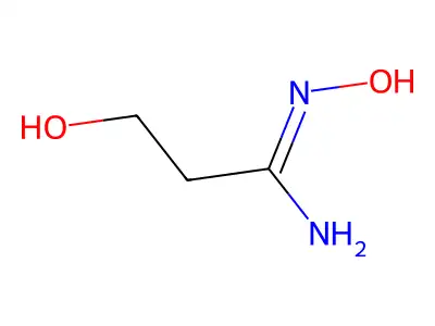 3,N-Dihydroxy-propionamidine structure