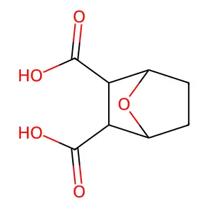 3,6-endo-Oxohexahydrophthalic acid structure