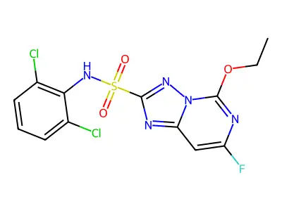Diclosulam structure
