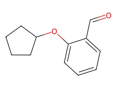 2-(Cyclopentyloxy)benzaldehyde structure