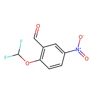 2-(Difluoromethoxy)-5-nitrobenzaldehyde structure