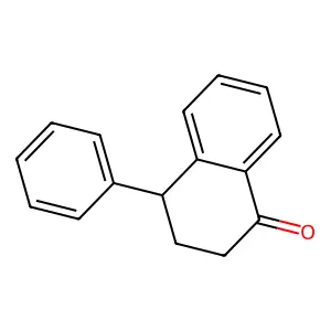 4-phenyl-3,4-dihydro-1(2H)-naphthalenone structure