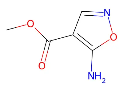 Methyl 5-aminoisoxazole-4-carboxylate structure