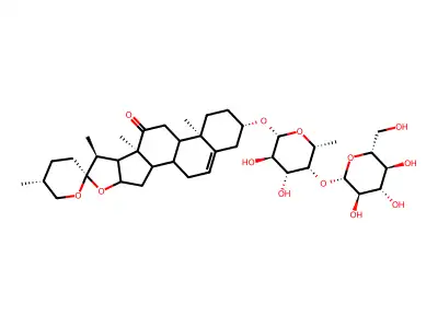 Kingianoside B structure