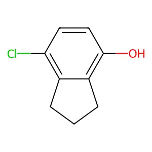 Chlorindanol structure