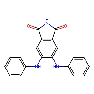 4,5-Dianilinophthalimide structure