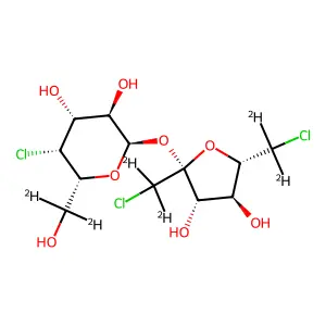 Sucralose structure