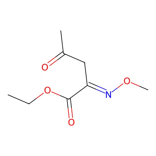 Acetonyl(ethoxycarbonyl)methoxyiminomethane structure