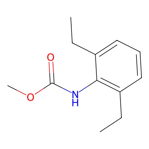 Methyl N-(2,6-diethylphenyl)carbamate structure
