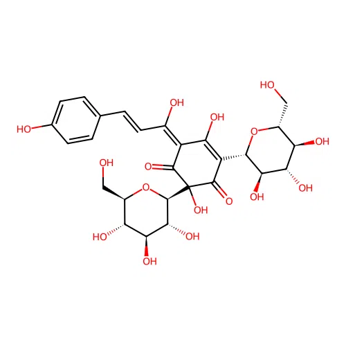 Hydroxysafflor Yellow A structure