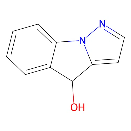4H-pyrazolo[1,5-a]indol-4-ol structure