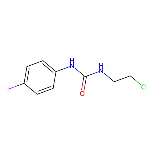 1-(2-chloroethyl)-3-(4-iodophenyl)urea structure