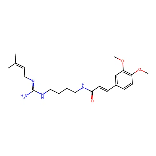 Caracasanamide structure