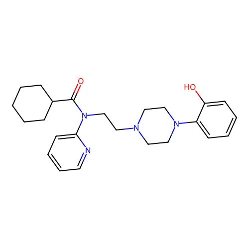 desmethyl-WAY100635 structure