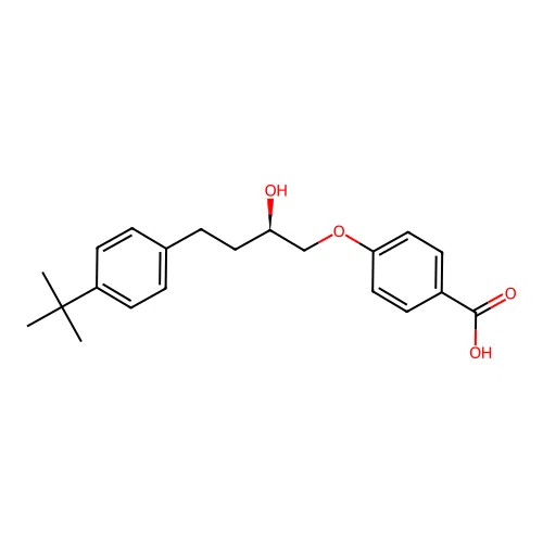Lifibrol, (R)- structure