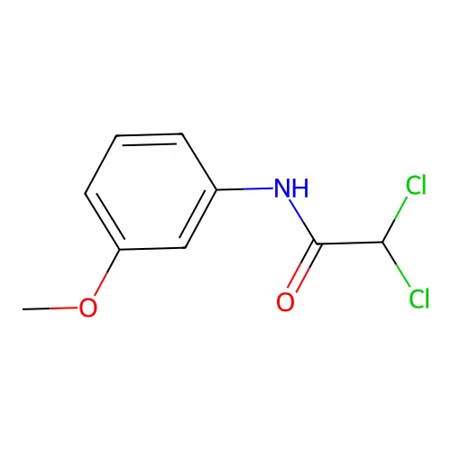 2,2-dichloro-N-(3-methoxyphenyl)acetamide structure
