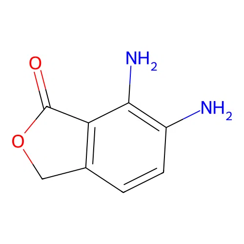 6,7-diamino-3H-2-benzofuran-1-one structure