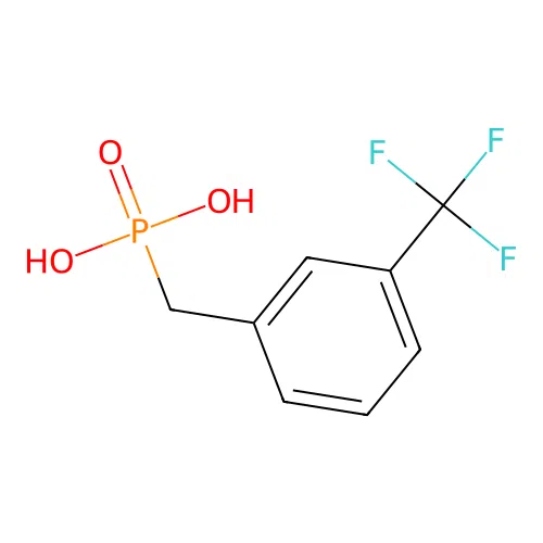 ((3-Trifluoromethyl)phenyl)methyl-phosphonic acid structure