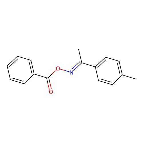 [1-(4-Methylphenyl)ethylideneamino] benzoate structure