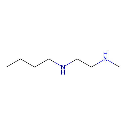 1,2-Ethanediamine, N-butyl-N'-methyl- structure