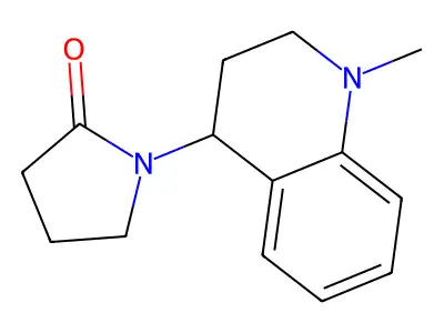 1-(1-Methyl-1,2,3,4-tetrahydroquinolin-4-yl)pyrrolidin-2-one structure