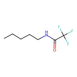 2,2,2-Trifluoro-n-pentylacetamide structure