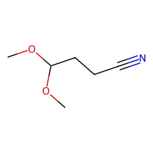 4,4-Dimethoxybutyronitrile structure
