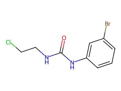 1-(3-Bromophenyl)-3-(2-chloroethyl)urea structure