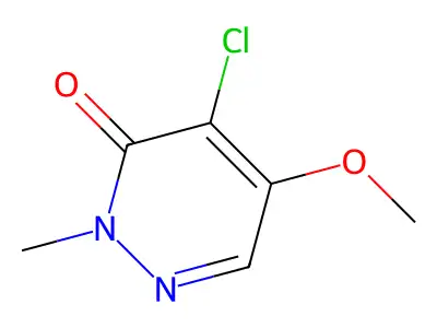 4-Chloro-5-methoxy-2-methyl-2,3-dihydropyridazin-3-one structure