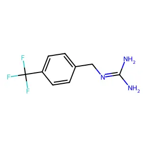 1-(4-Trifluoromethylbenzyl)guanidine structure