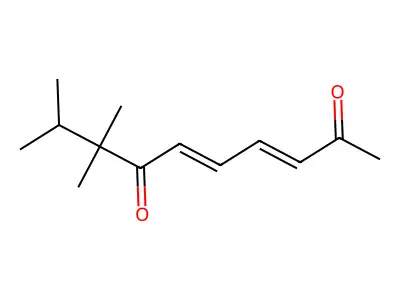 8,8,9-Trimethyl-deca-3,5-diene-2,7-dione structure