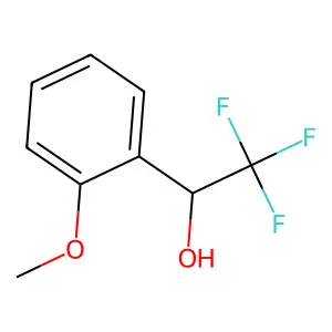 (1S)-2,2,2-trifluoro-1-(2-methoxyphenyl)ethan-1-ol structure