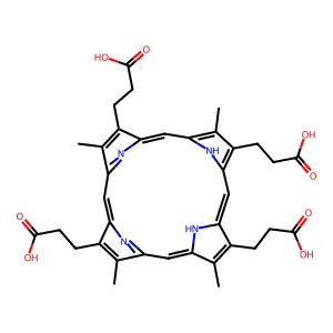 Coproporphyrin III structure