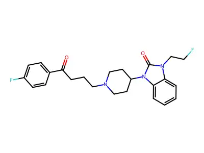 3N-(2'-Fluoroethyl)benperidol structure