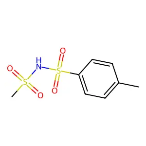 Benzenesulfonamide, 4-methyl-N-(methylsulfonyl)- structure