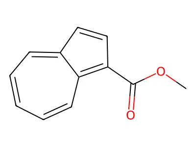 Methyl azulene-1-carboxylate structure