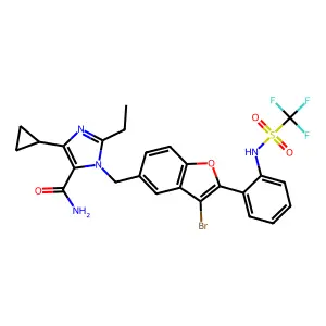 Saprisartan structure