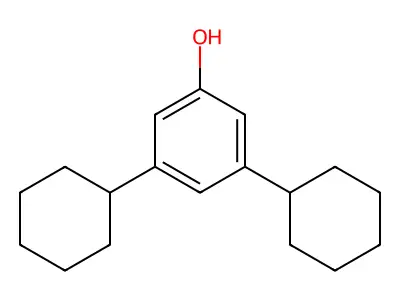 3,5-Dicyclohexylphenol structure