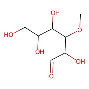 3-O-Methylglucose structure
