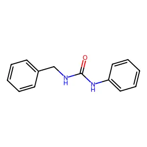 1-Benzyl-3-phenylurea structure