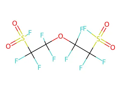 Bis[2-(fluorosulfonyl)tetrafluoroethyl]ether structure