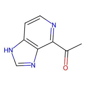 1-(1H-imidazo[4,5-c]pyridin-4-yl)ethanone structure